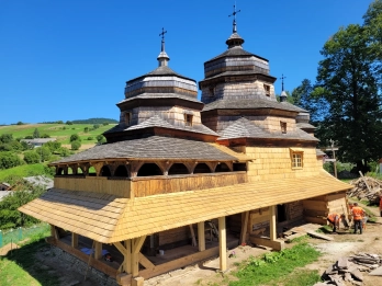 Церква в селі Ісаї. Фото Львівської ОВА