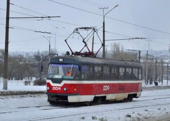 По городу на Днепропетровщине курсирует самый быстрый трамвай в Украине – Дніпро