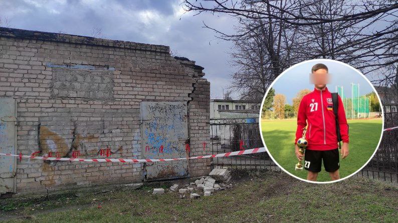 Новости Днепра про Полез за мячом - стена обрушилась: в Днепре спасают 13-летнего парня, сломавшего хребет возле школы