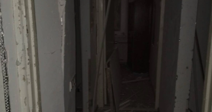 Наслідки обстрілу Херсона. Фото: Херсонська обласна прокуратура.