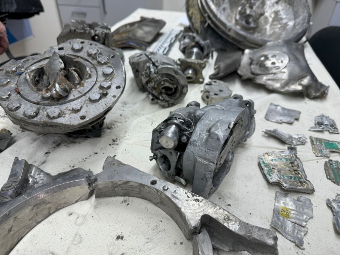 Уламки "Циркона". Фото: КНДІСЕ