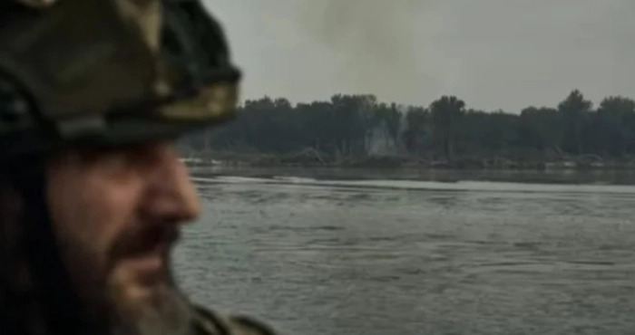 Українські бійці на лівому березі Херсонщини. Фото: Костянтин і Владислава Ліберови / Zelenskiy / Official.