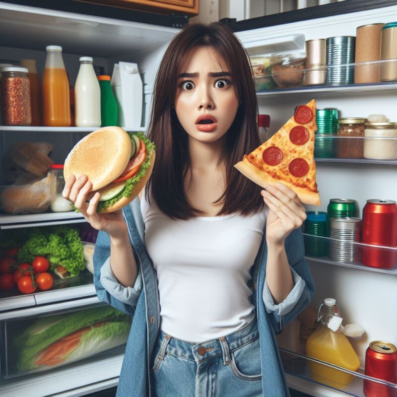 людина яка багато їсть