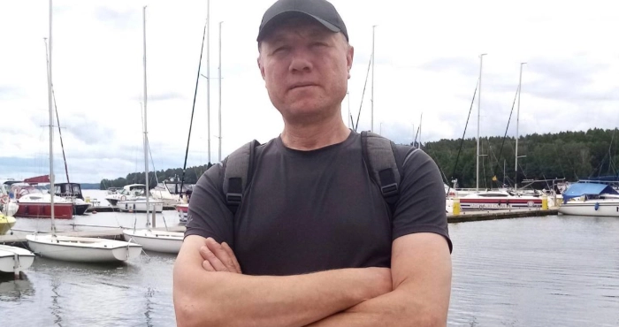 Псевдоосвітянин з Херсона Сергій Захаров. Фото: Миротворець.