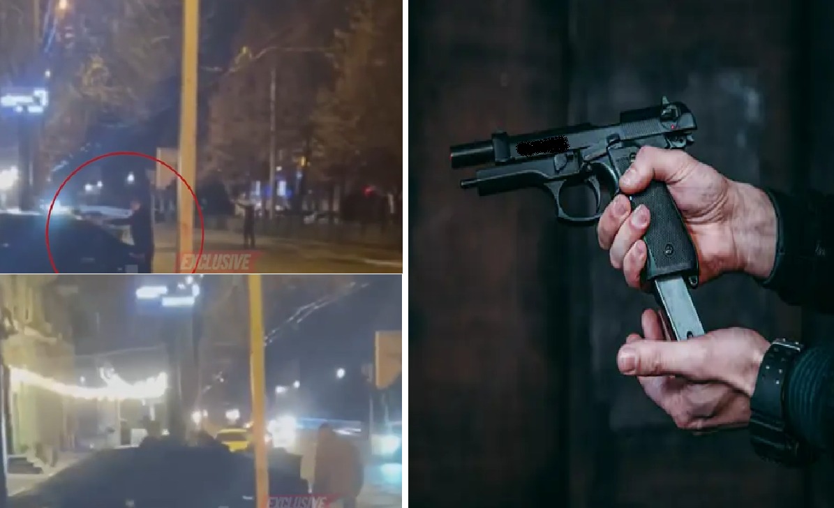 Новости Днепра про В центре Днепра мужчины устроили драку со стрельбой: видео и комментарий полиции