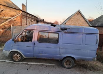 В Никополе из-за попавшего в салон дрон-камикадзе дотла сгорел грузовик – Дніпро