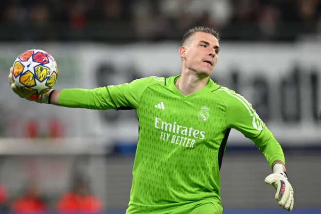 Андрей Лунин и мадридский «Реал» получили в Лиге чемпионов сложнейшего соперника