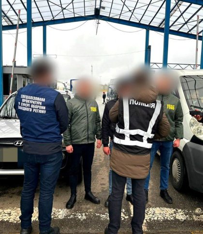 Фото затриманого мешканця Львівщини, який пропонував хабаря прикордоннику