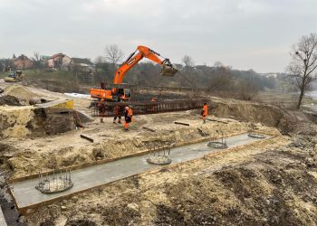 На якому етапі ремонт моста через Західний Буг на Львівщині
