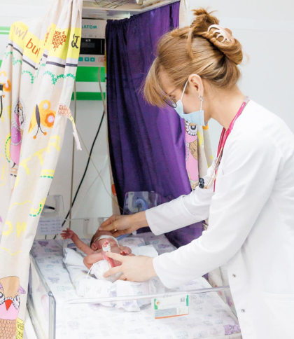 Дівчинка народилася на 25 тижні вагітності.Фото: Львівський перинатальний центр