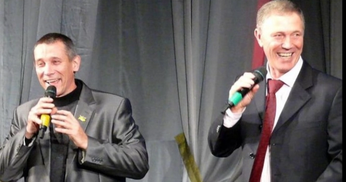 Олександр Ткач та Володимир Сальдо. Фото: Центр журналістських розслідувань.