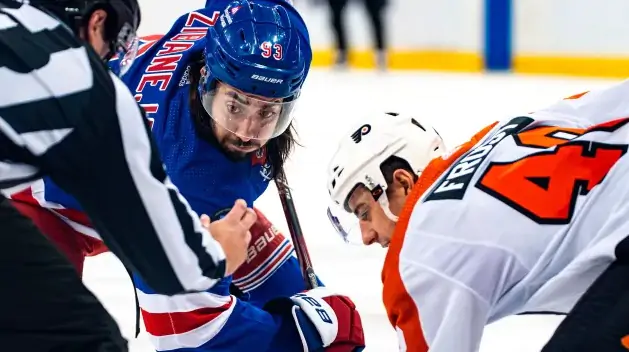 Рейнджерс обіграли Філадельфію у матчі з 11-ма шайбами, Кароліна поступилася Піттсбургу