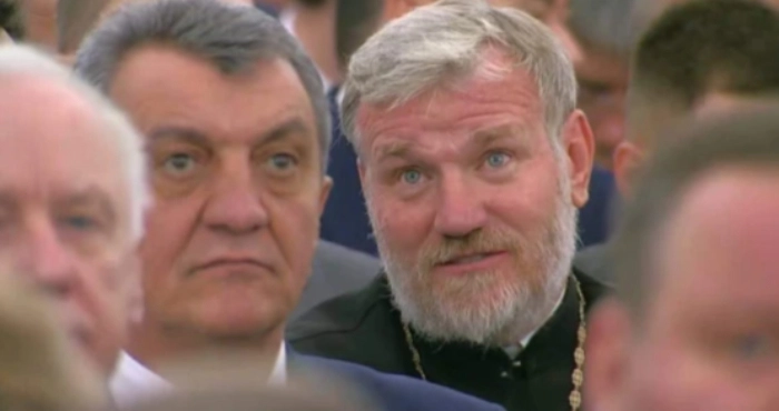 Архимандрит Алексій у Кремлі. Фото: LB.ua.