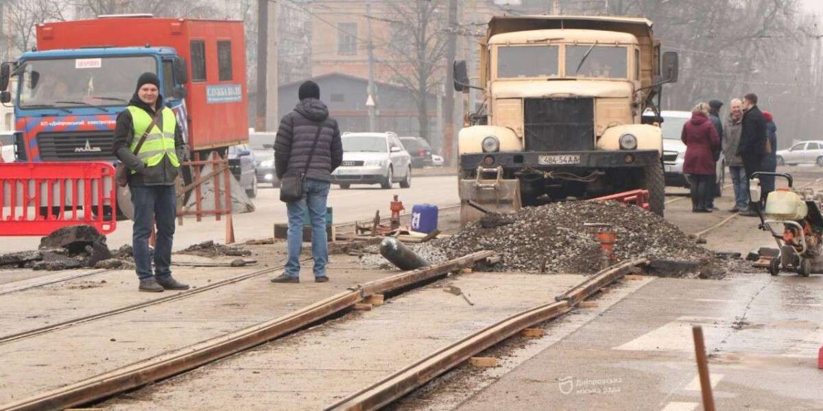 Ремонт на проспекті Богдана Хмельницького