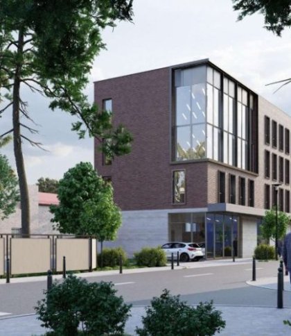 Візуалізація будівлі медичного центру