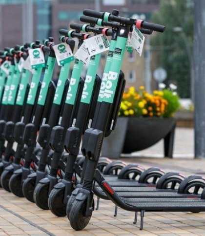 У Львові облаштують спеціальні паркінги для електросамокатів