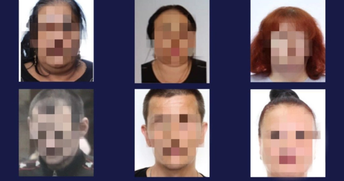 Учасники злочинного угрупування. Фото: Херсонська обласна прокуратура.