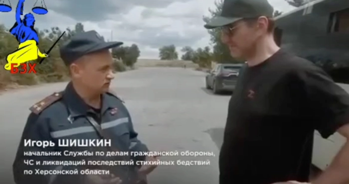 Колишній працівник ДСНС України Ігор Шишкін. Фото: База зрадників Херсона/Telegram.