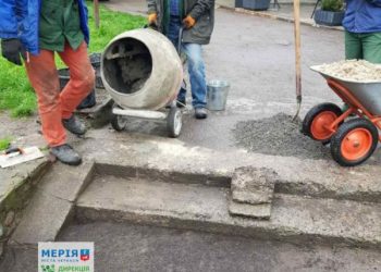 У парку Хіміків облаштували пандус — Новости Черкасс