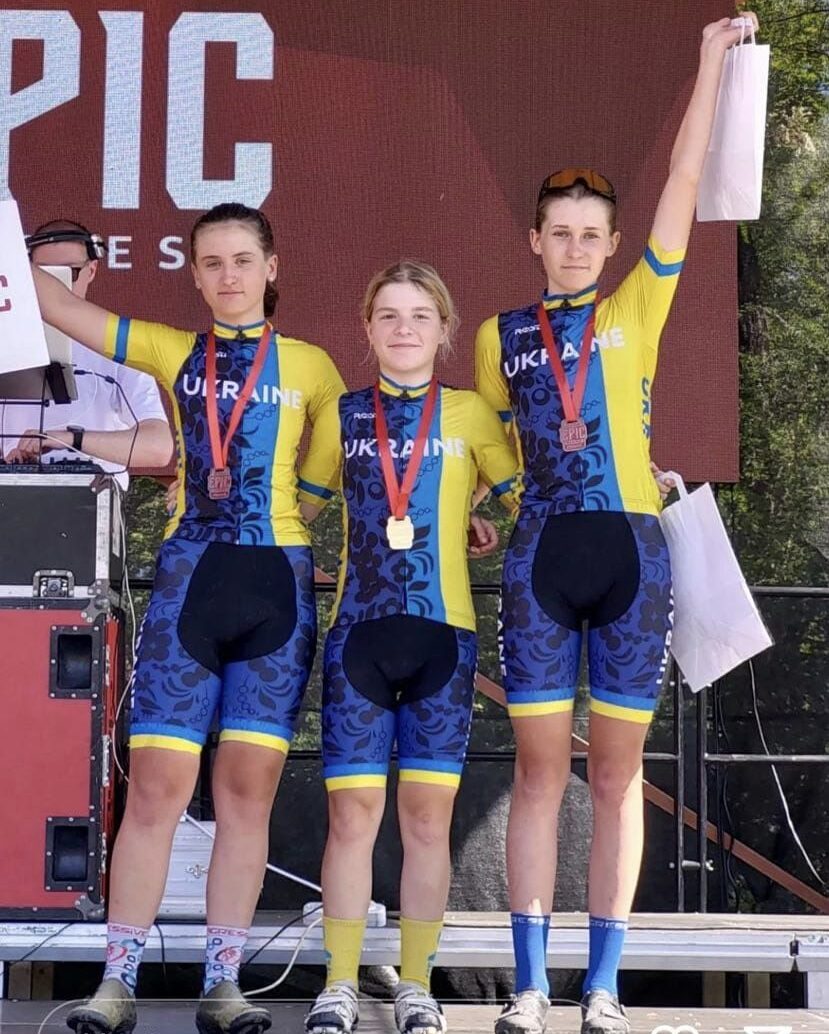 велосипедистки на змаганнях