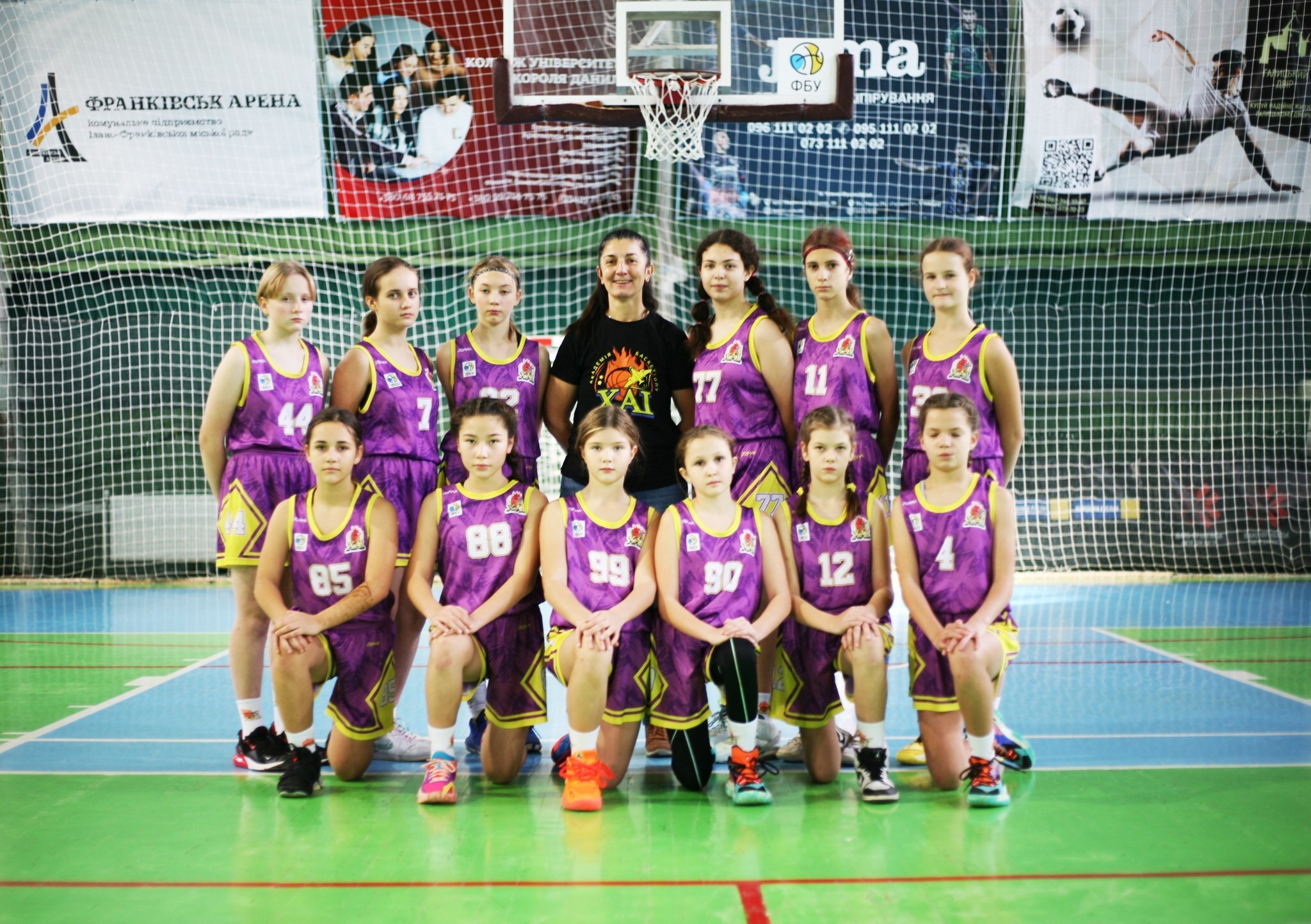 Фінал чотирьох ВЮБЛ серед дівчат 2011 року: представлення Збірної Харківської області-ХАІ