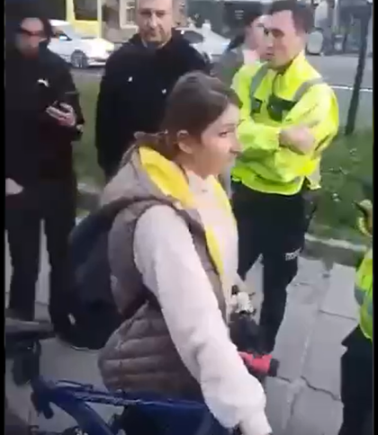 Поліція розслідуватиме затримання велосипедистки у Львові