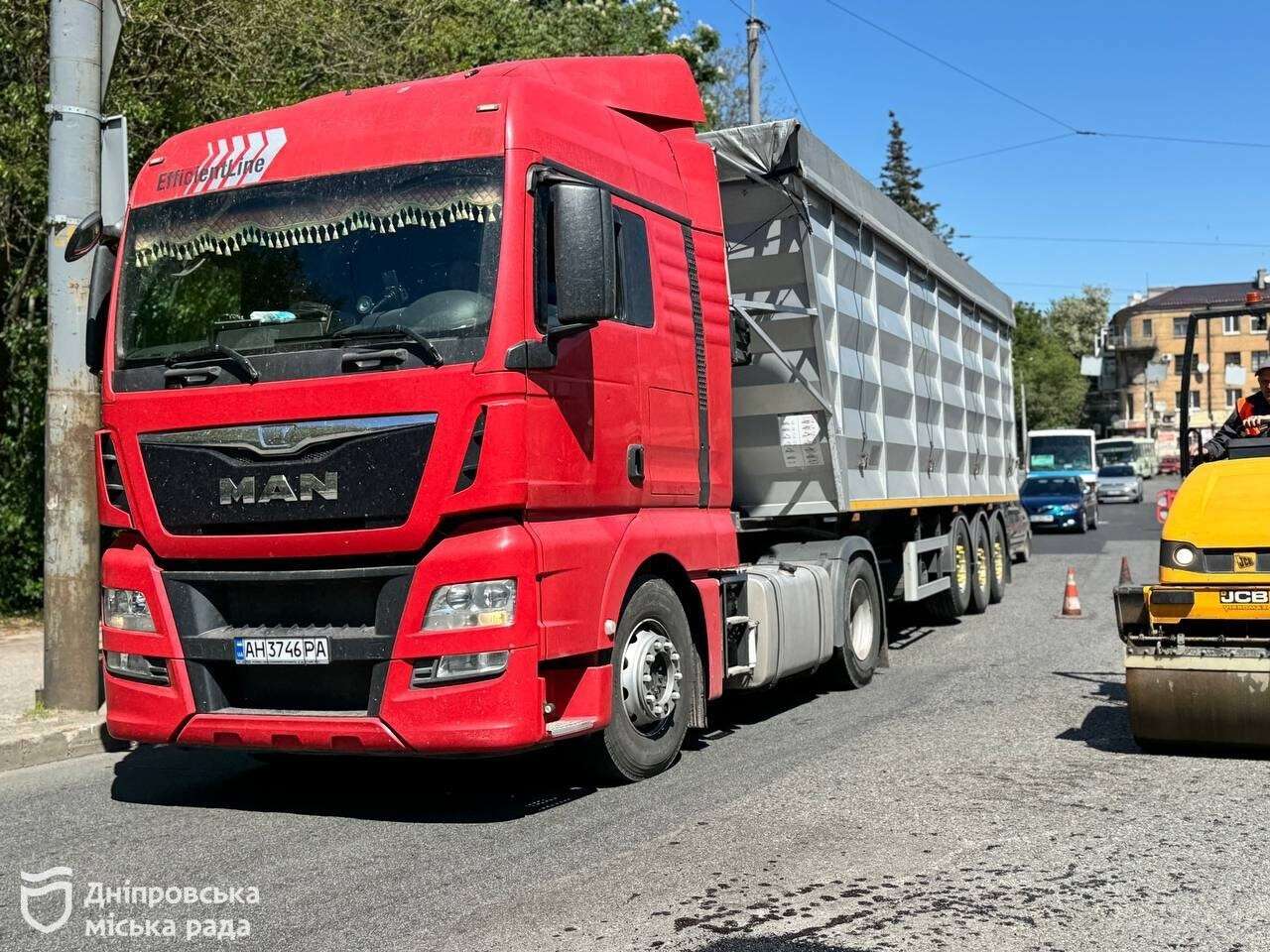 Дорога у Дніпрі