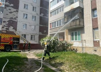 Пожежа у Тернополі – горіла квартира на вулиці Симоненка