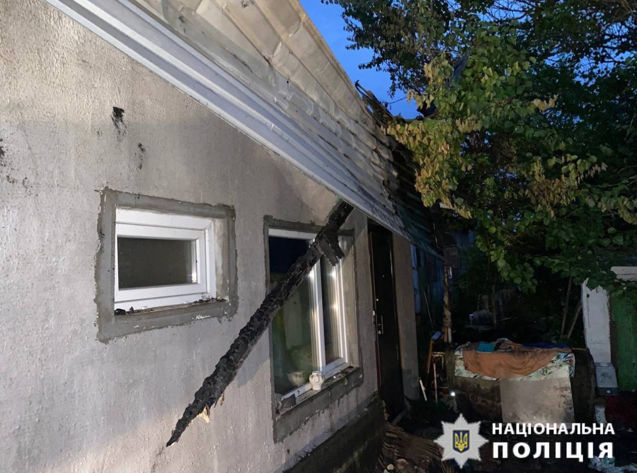 будинок в якому була пожежа