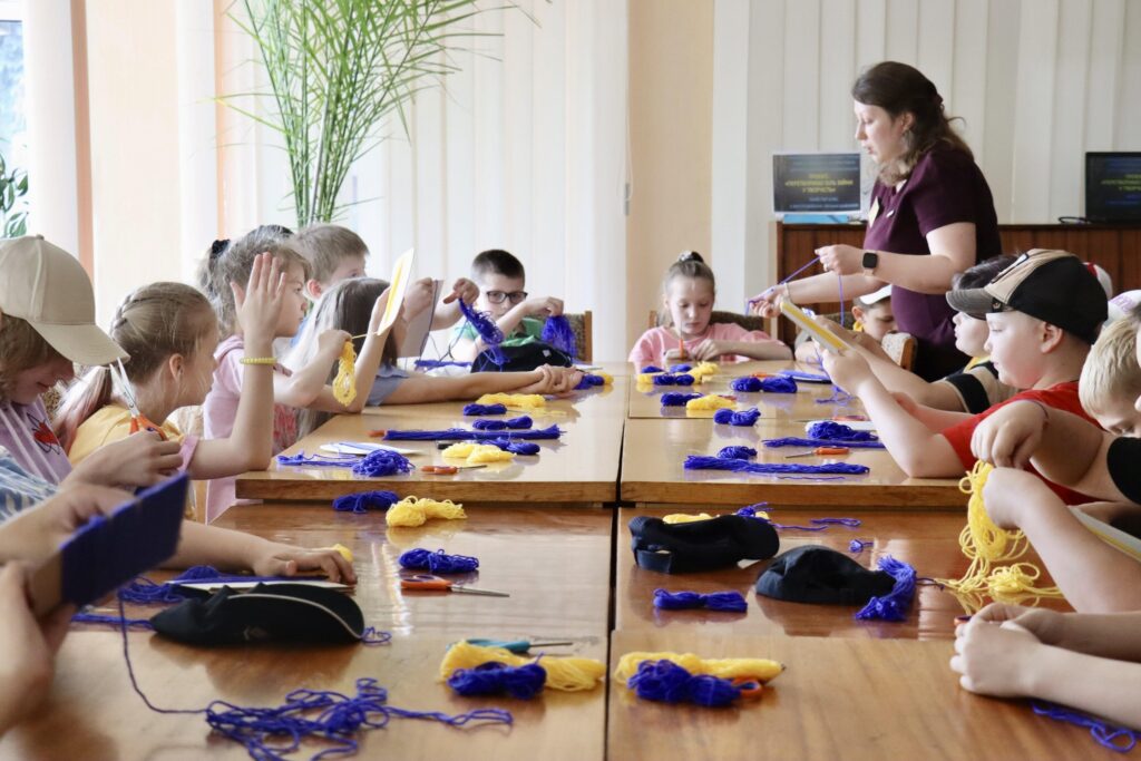 Майстер-клас у бібліотеці Черкас