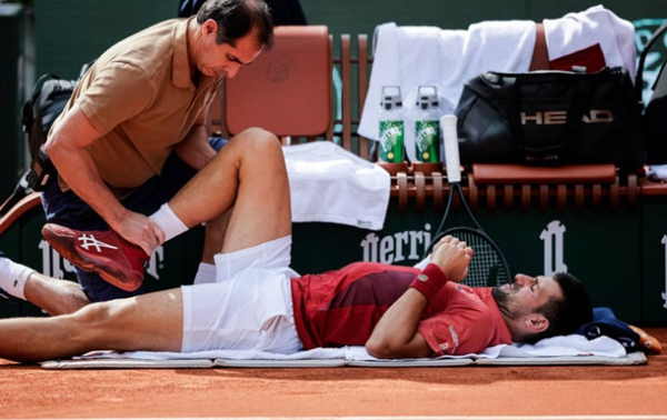 Джокович разозлился на организаторов Ролан Гаррос