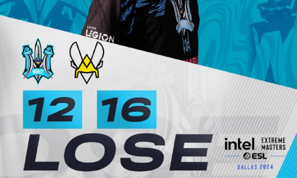 Monte стартували з поразки на IEM Dallas 2024