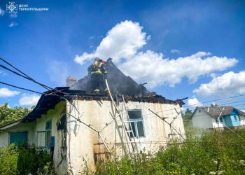 Пожежа у Тернопільській області 5 червня – горіла будівля у селі Кути