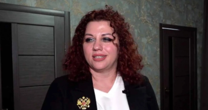 Псевдоосвітянка з Херсона Наталія Тищенко. Фото: ІРС-Південь.