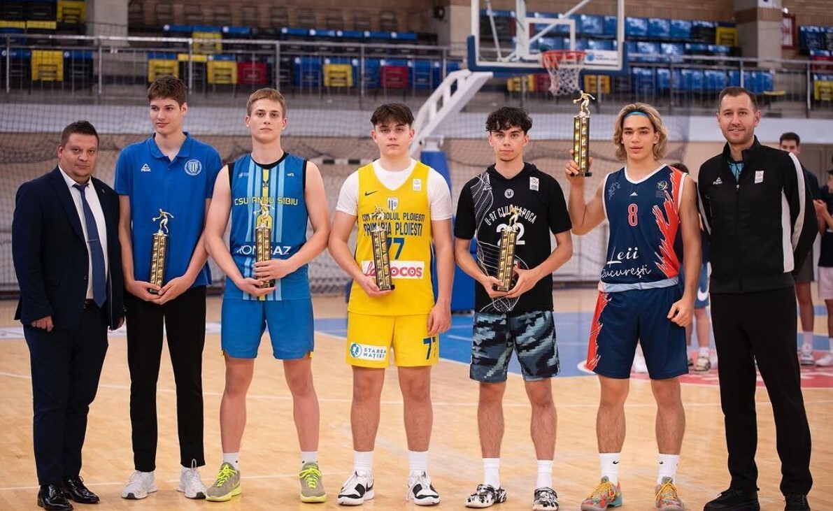 Українець Петро Білоус увійшов до символічної збірної чемпіонату Румунії U-16