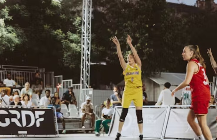 Збірна України 3х3 поступилась Іспанії і стала третьою на етапі Жіночої серії в Пуатьє