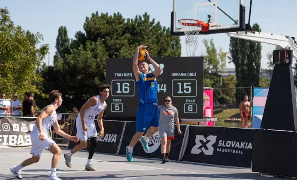 Ліга націй 3х3: чоловіча збірна U-21 поступилась Литві