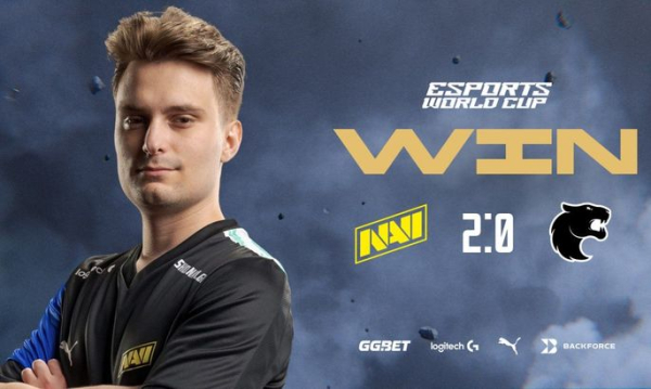 NAVI обіграли FURIA у першому матчі на Esports World Cup 2024