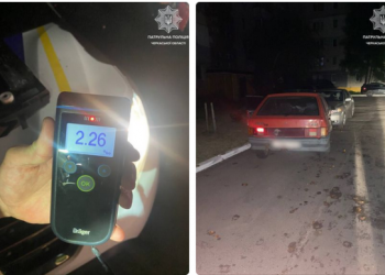 Перевищив норму у понад 11 разів: патрульні виявили нетверезого водія    — Новости Черкасс
