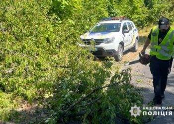 Поліцейський офіцер громади допоміг водіям вибратись із пастки на дорозі  — Новости Черкасс