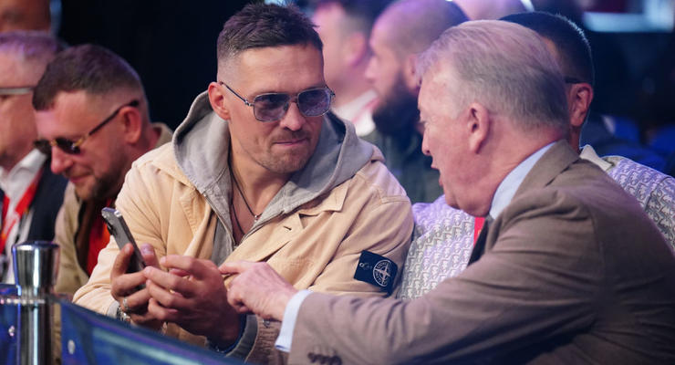 Усик навестил Чисору перед его боем с Джойсом