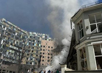 В Киеве в результате вражеского обстрела изуродована детская больница – Дніпро