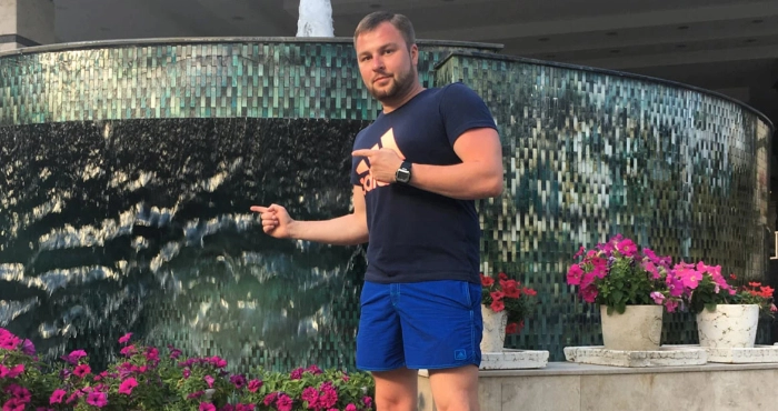 Підозрюваний у колабораціонізмі Андрій Семенчев. Фото: соцмережі.