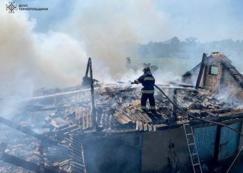 Пожежа сталася у господарстві на Кременеччині