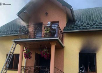Пожежа у Почаєві – горів будинок