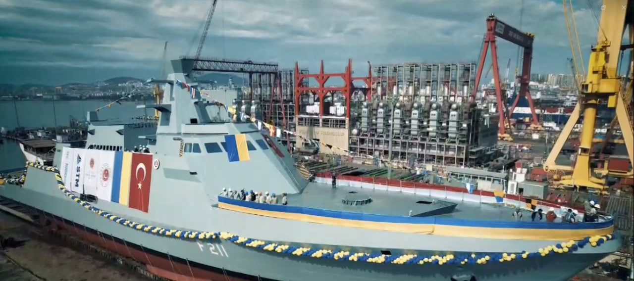 Новости Днепра про В Стамбуле спустили на воду второй украинский корвет 