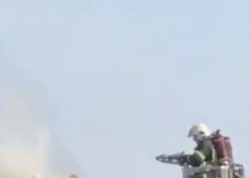 У Львові ліквідовують загоряння на водонапірній вежі