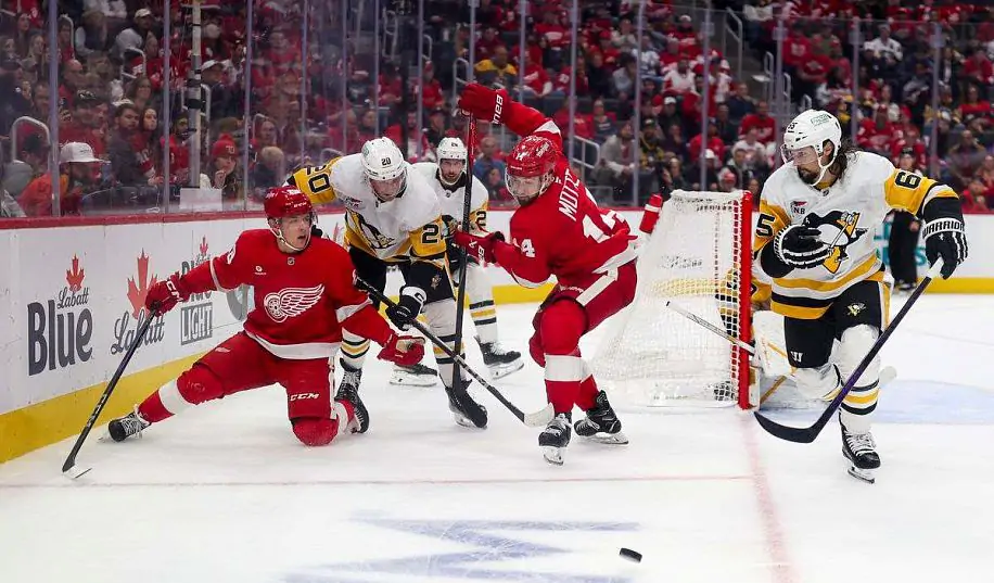 НХЛ. Детройт програв Піттсбургу, Нью-Джерсі поступився Торонто