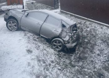4 ДТП сталися на Тернопільщині за пів дня через снігопад
