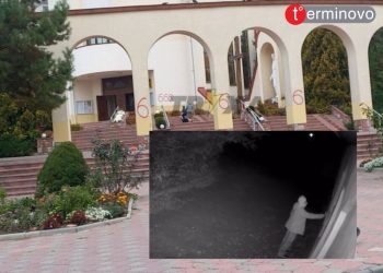 Хуліганство у Тернополі – невідомого, який обмалював церкви, знайшли